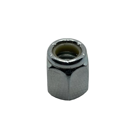 Nylon Insert Lock Nut, M8, Nylon, Class 8, Zinc Plated